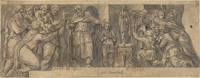Scena z historii starożytnej autorstwa Netherlandish 16th Century after Polidoro da Caravaggio