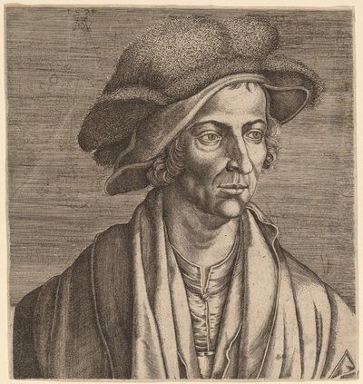 Joachim Patinir autorstwa Netherlandish 16th Century or Cornelis Cort after Albrecht Dürer