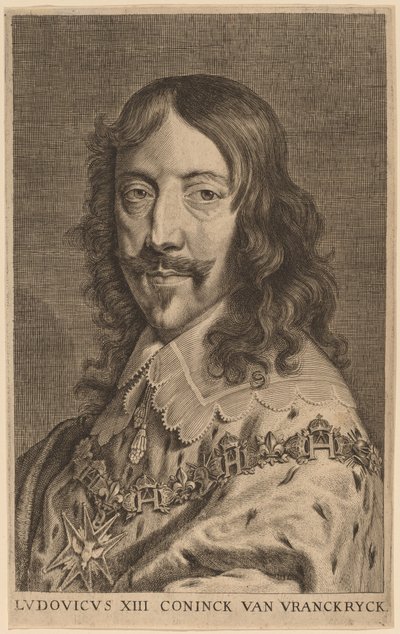 Ludwik XIII autorstwa Netherlandish 17th or 18th Century