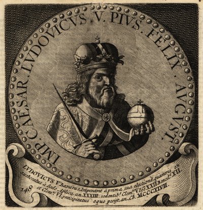 Święty cesarz rzymski Ludwik IV. autorstwa Netherlandish School