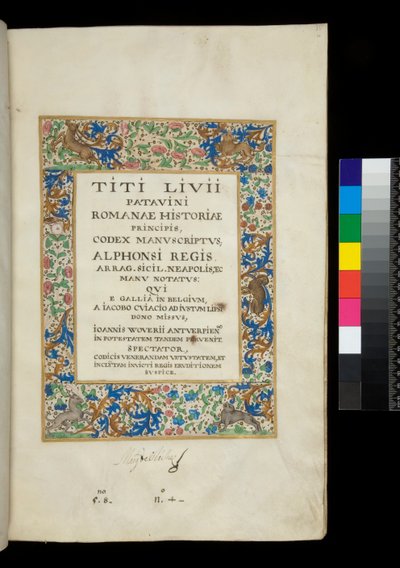 Ms 344. Livy, Od założenia miasta autorstwa Netherlandish School