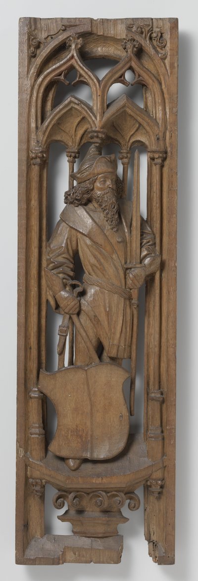 Tablica z prospektu organowego, ok. godz. 1510-20 autorstwa Netherlandish School