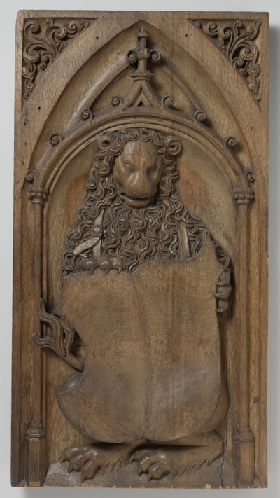 Tablica z prospektu organowego, ok. godz. 1510-20 autorstwa Netherlandish School