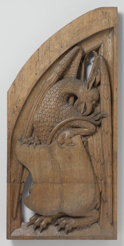 Tablica z prospektu organowego, ok. godz. 1510-20 autorstwa Netherlandish School
