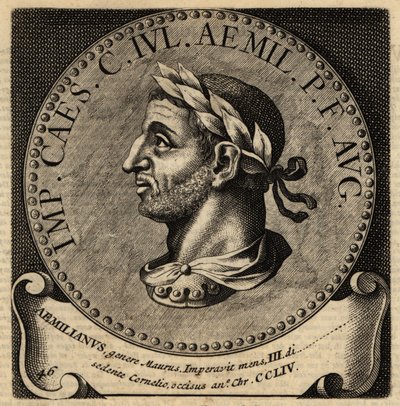 Portret cesarza rzymskiego Emiliana. autorstwa Netherlandish School