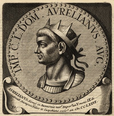 Portret cesarza rzymskiego Aureliana. autorstwa Netherlandish School