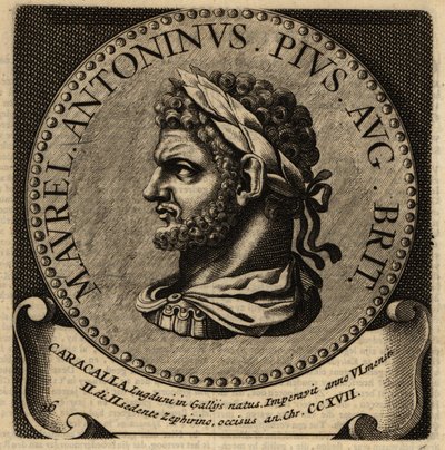 Portret cesarza rzymskiego Karakalli. autorstwa Netherlandish School