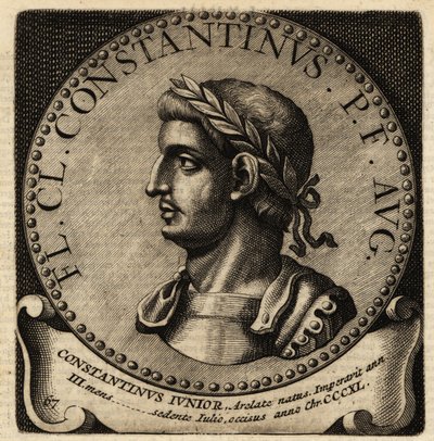 Portret cesarza rzymskiego Konstantyna II. autorstwa Netherlandish School