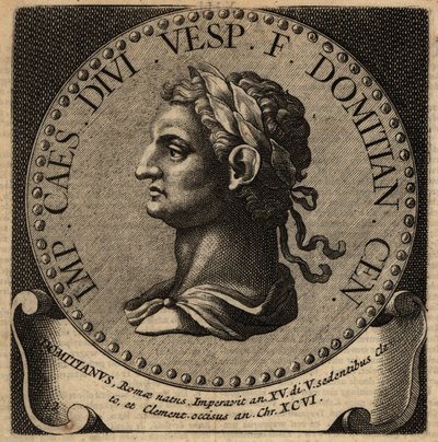Portret cesarza rzymskiego Domicjana. autorstwa Netherlandish School