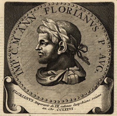 Portret cesarza rzymskiego Florianusa. autorstwa Netherlandish School