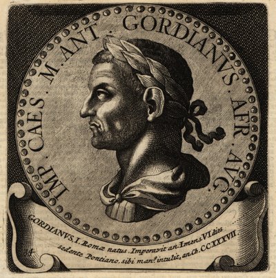 Portret cesarza rzymskiego Gordiana I. autorstwa Netherlandish School