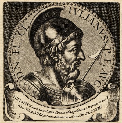Portret cesarza rzymskiego Juliana. autorstwa Netherlandish School