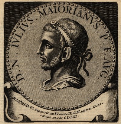 Portret cesarza rzymskiego Majoriana. autorstwa Netherlandish School
