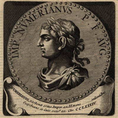 Portret cesarza rzymskiego Numeriana. autorstwa Netherlandish School