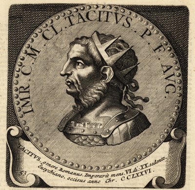 Portret cesarza rzymskiego Tacyta. autorstwa Netherlandish School