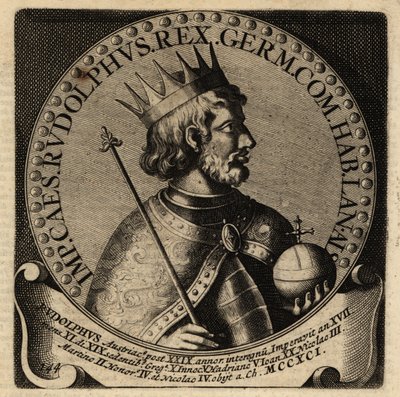 Rudolf I, król Niemiec. autorstwa Netherlandish School