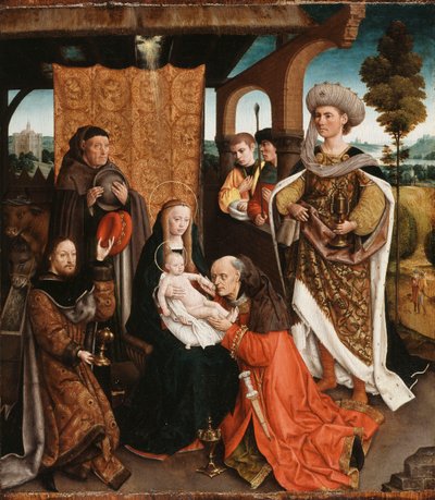 Pokłon Trzech Króli, autorstwa Netherlandish School