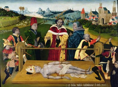 Męczeństwo św. Erazma autorstwa Netherlandish School
