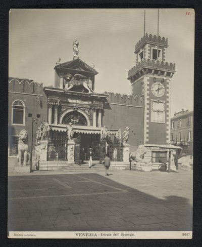 Porta Magna Arsenału Wenecji Venezia - Entrata dell