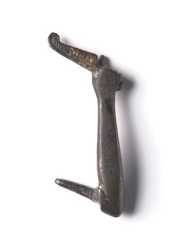 Brązowy wierzchołek z „pakietu Shawabty”: ramię z piórem, późna dynastia XVIII do XIX, ok. 1336-1256 p.n.e. autorstwa New Kingdom Egyptian