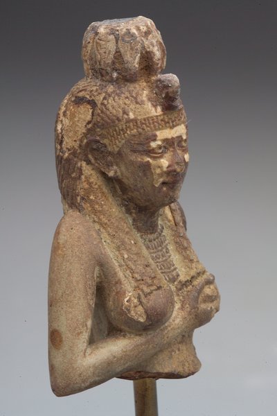 Izyda, Nowe Królestwo (1550-1085 p.n.e.) (kamień) autorstwa New Kingdom Egyptian