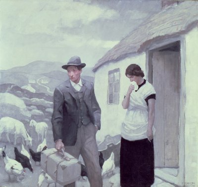 Syn swego Ojca (olej na płótnie) autorstwa Newell Convers Wyeth