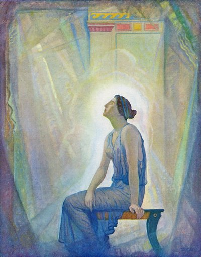Żałobna Penelopa, 1929 autorstwa Newell Convers Wyeth