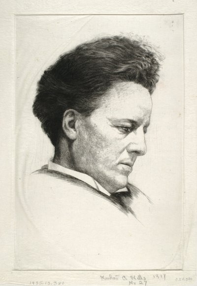 Mężczyzna autorstwa Newton A. Wells