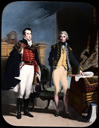 Armia i marynarka wojenna, Wellington i Nelson, ok. 1805 r. autorstwa Newton and Co
