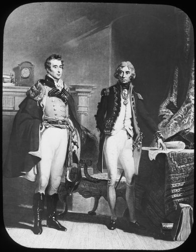 Armia i marynarka wojenna, Wellington i Nelson, ok. 1805 r. autorstwa Newton and Co