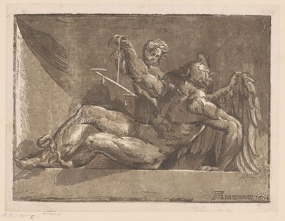 Saturn autorstwa Niccolò Vicentino (attributed to)