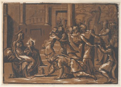 Pokłon Trzech Króli, 1540-50., 1540-50. autorstwa Niccolò Vicentino.