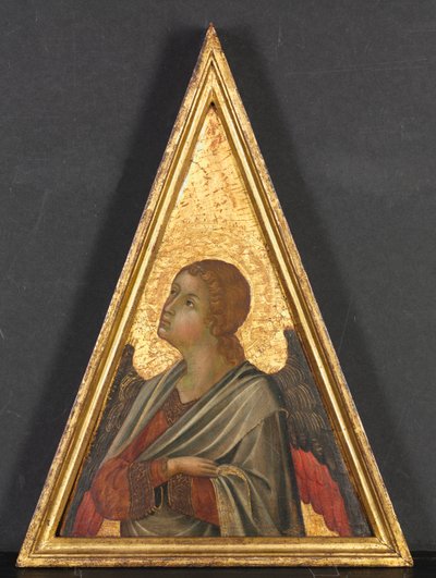 Szczyt z Aniołem, c. 1340. autorstwa Niccolò di Segna