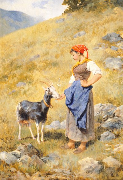 Pasterka, Niccolo Cannicci (1846-1906) autorstwa Niccolo Cannicci