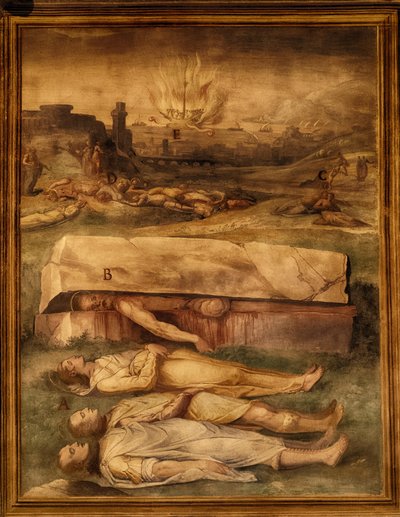 Bazylika Mniejsza Santo Stefano Rotondo, Santo Stefano al Monte Celio, Bazylika Santo Stefano Rotondo al Celio autorstwa Niccolo called Pomarancio Circignani