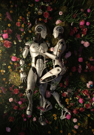 Romans w Android Garden autorstwa Nicebleed