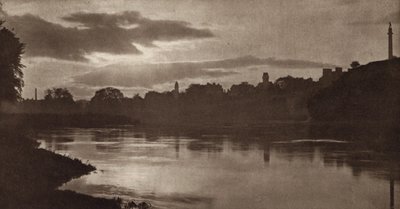 On the Tweed (zdjęcie czarno-białe) autorstwa Nichol Elliot