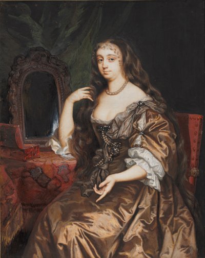 Portret Anny Hyde, księżnej Yorku, c. 1662. autorstwa Nicholas Dixon