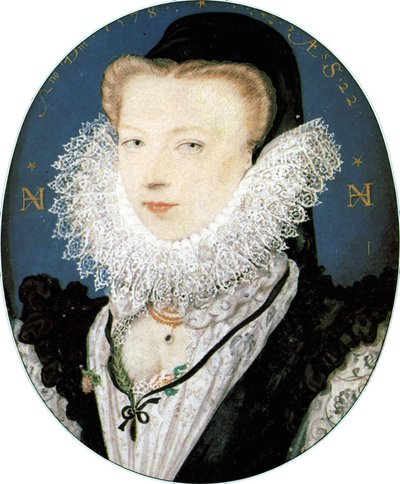 Alice Brandon, pani Hilliard autorstwa Nicholas Hilliard