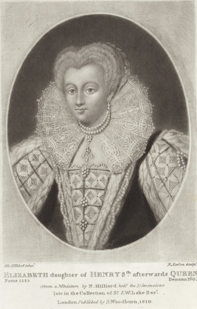 Elżbieta autorstwa Nicholas Hilliard