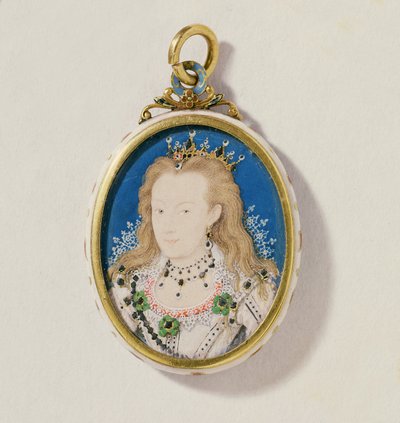 Frances Howard, księżna Richmond i Lennox, ok. 1605-10 (wc na welinie) autorstwa Nicholas Hilliard