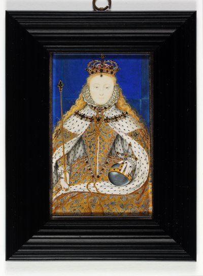 Królowa Elżbieta I (emalia) autorstwa Nicholas Hilliard