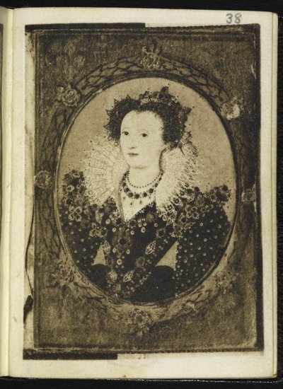 Królowa Elżbieta I (miniatura) autorstwa Nicholas Hilliard