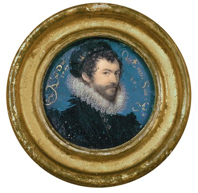 Autoportret w wieku 30 lat 1577 autorstwa Nicholas Hilliard