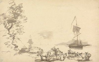 Studium brzegu autorstwa Nicholas Pocock