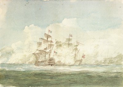 Bitwa chwalebnego pierwszego czerwca autorstwa Nicholas Pocock