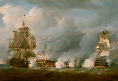 "Obrona" w bitwie 1 czerwca 1794 r. autorstwa Nicholas Pocock
