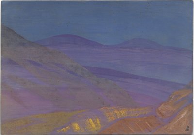 Karta albumu, lata 30. XX w. autorstwa Nicholas Roerich