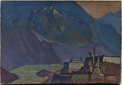 Rzeka Chandra, 1932 autorstwa Nicholas Roerich