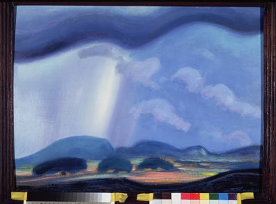 Chikus jest mały. Oeuvre de Svyatoslav Nikolayevich Roerich (1904-1993), huile sr tsarton autorstwa Nicholas Roerich